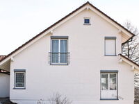Beispiel eines Vorbaurollladen mit Kastenform rund in grau